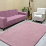 Düz Model Welsoft Halı Örtüsü Pudra Renk