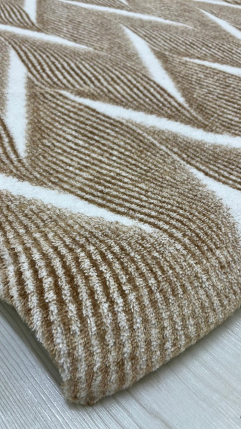 Işın Model Welsoft Halı Örtüsü Vizon Renk