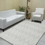 Leaf Model Welsoft Carpet Cover Cream Color