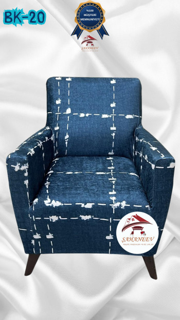 Patterned Printed Velvet Dressing Sofa Cover - Elastic Flexible Sofa Set Protector Set Model BK-20 Color Single (1 Piece)