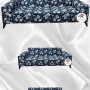 Desenli Baskılı Kadife Giydirme Koltuk Kılıfı - Elastik Esnek Koltuk Takımı Koruyucu Set Model BK-08 Renk 3+2+2 (3 Parça Set)