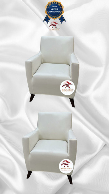 İtalyan Süet Kumaş Elastik Esnek Koruyucu Giydirme Koltuk Örtüsü Krem Renk 1+1 (2 Parça Set)