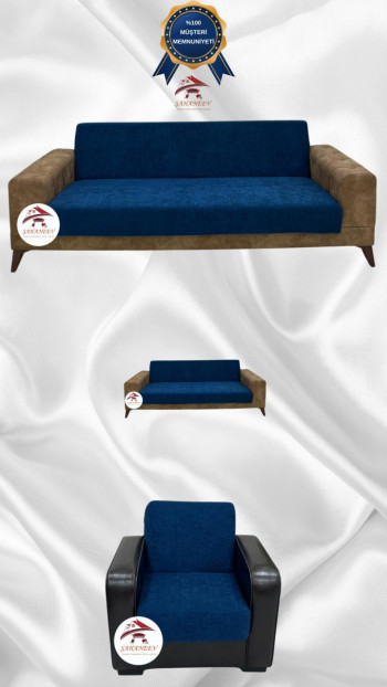 Baby Face Fabric Armless Sofa Cover - Elastic Velvet Sofa Protector Teal Color 3+2+1 (3 Piece Set)