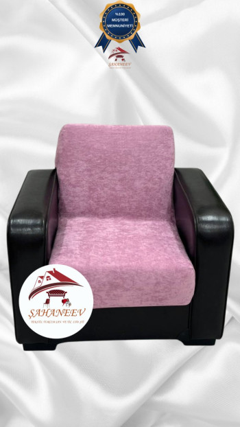 Baby Face Fabric Armless Sofa Cover - Elastic Velvet Sofa Protector Powder Color Single (1 Piece)