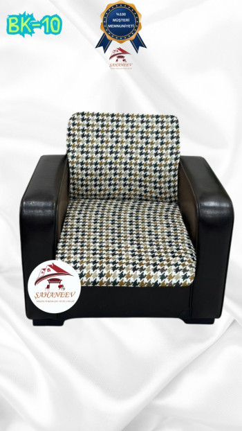 Desenli Baskılı Kadife Kolsuz Koltuk Kılıfı - Elastik Esnek Koltuk Takımı Koruyucu Set Model BK-10 Renk Tekli (1 Parça)