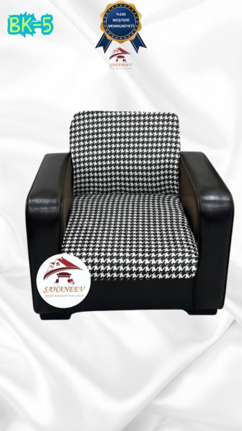 Desenli Baskılı Kadife Kolsuz Koltuk Kılıfı - Elastik Esnek Koltuk Takımı Koruyucu Set Model BK-05 Renk Tekli (1 Parça)