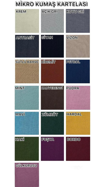 Mikro Kumaş Lastikli Kolsuz Koltuk Örtüsü - Kaymaz Elastik Koltuk Koruyucu Krem Renk 3+3+1+1 (4 Parça Set)