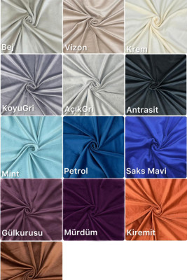 İtalyan Süet Kumaş Lastikli Sandalye Örtüsü - Kaymaz Esnek Sandalye Koruyucu Mürdüm Renk Bir Adet Sandalye Örtüsü