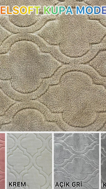 Kupa Model Welsoft Yatak Koruyucu Set - Kış Aylarının Vazgeçilmez Yumuşak Örtüsü Açık Gri Renk